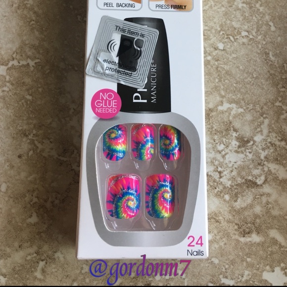 Tie Dye Impress Press on Nails